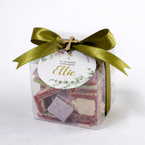 Caja cuadritos de obleas