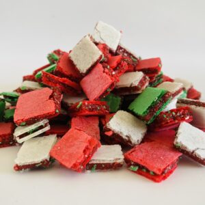 Confeti Endiablado Verde, Blanco y Rojo