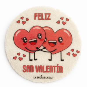 Oblea impresa san Valentín